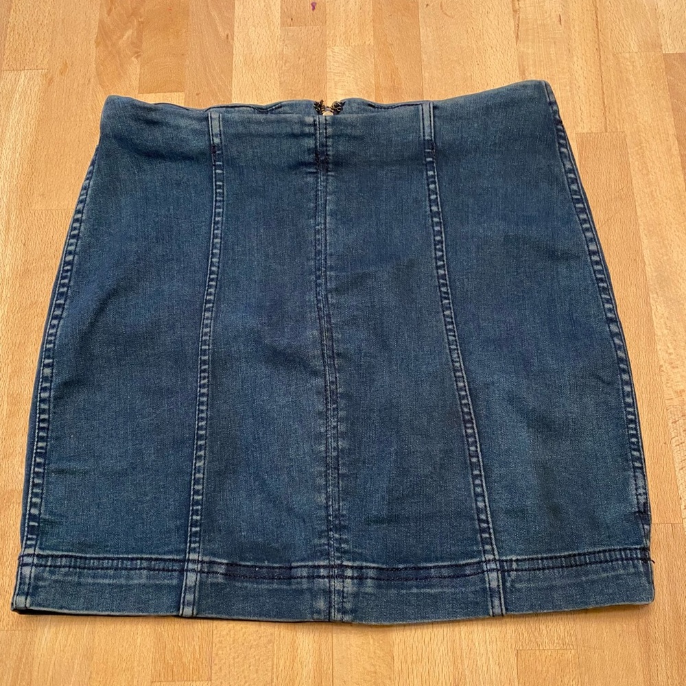 Free People Modern Femme Denim Mini